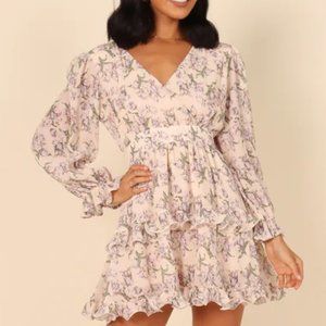 Petal and Pup Floral Mini Dress